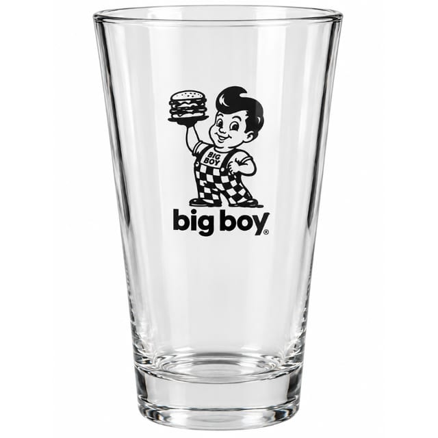 Pint Glass - Black Etched.