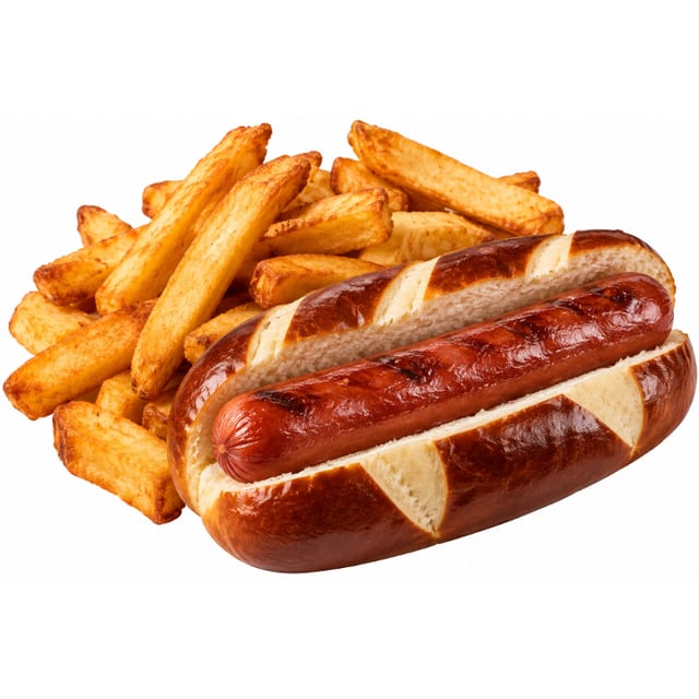 All Beef Hot Dog.