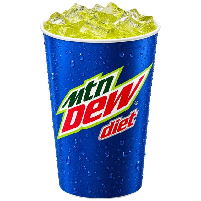 Diet Mountain Dew.