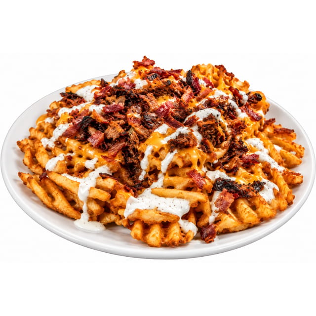 Loaded Waffle Fries.