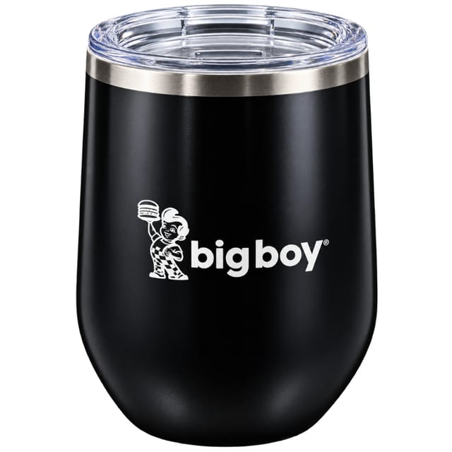 Wine / Coffee Tumbler - Black.