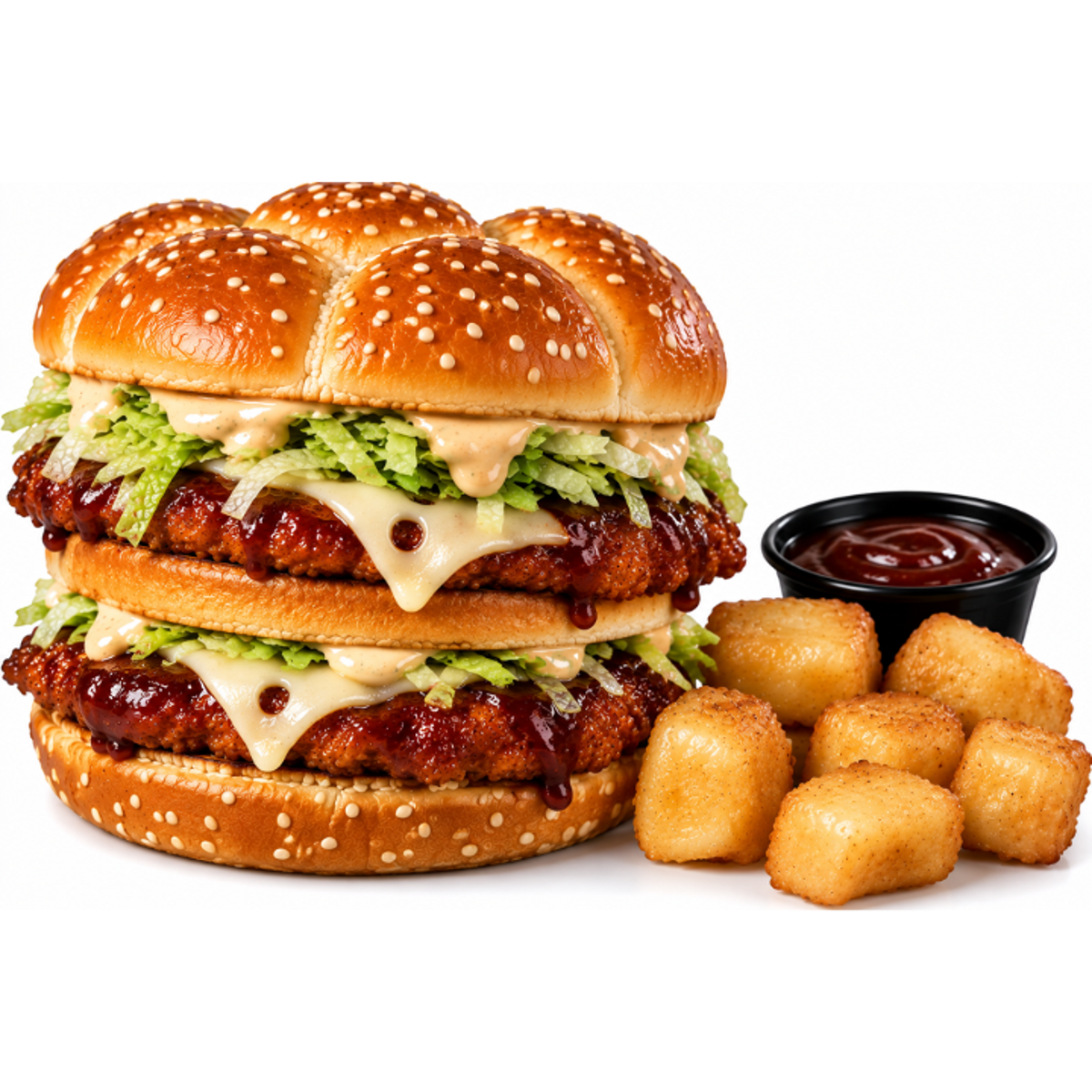 Double Clucker Sandwich