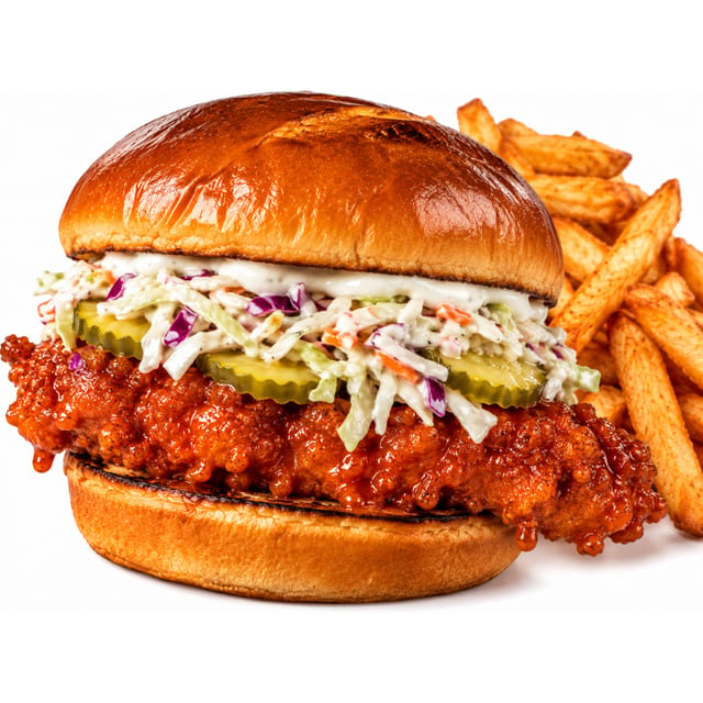 Bob's Hot Chicken Sandwich.