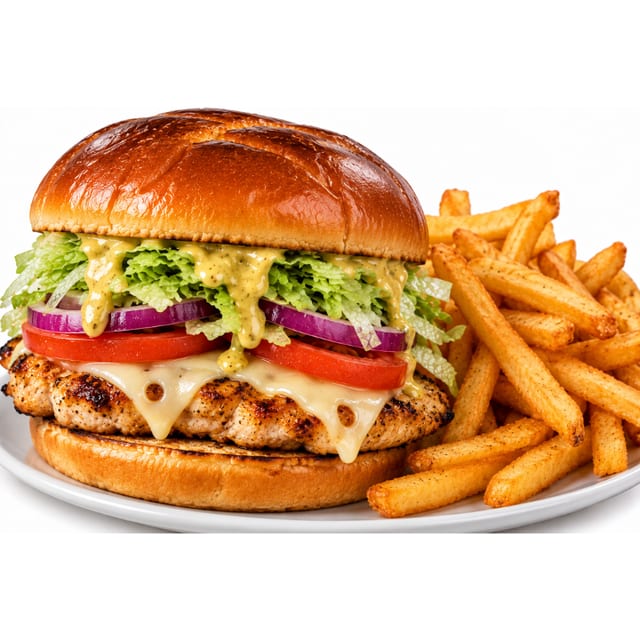 Honey Mustard Grilled Chicken Sandwich.