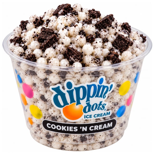 Cookies 'N Cream Dippin' Dots.