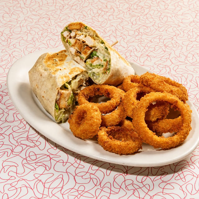 Chicken Caesar Wrap.