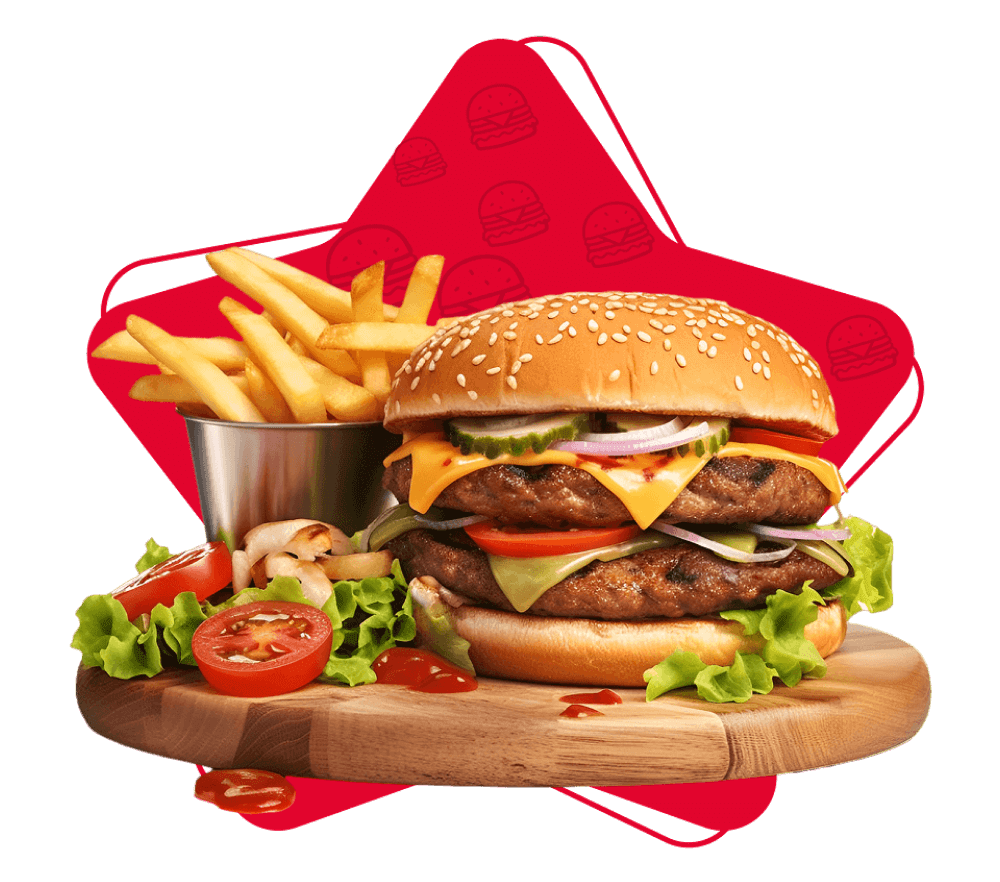 Lunch and Dinner Burger